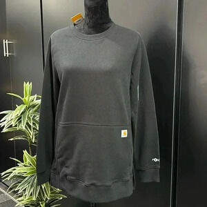 Carhartt Force Relaxed Fit,lightweight sweatshirt stain breaker,pouch pocket